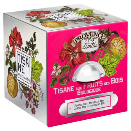 Araquelle Provence d'Antan Tisane aux Fruit des Bois Bio, 24 Sachets