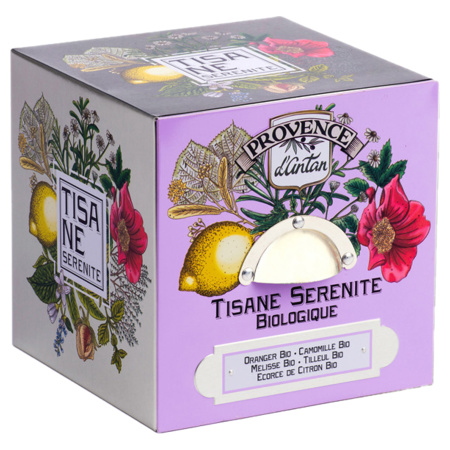 Araquelle Provence d'Antan Tisane Sérénité Bio, 24 Sachets