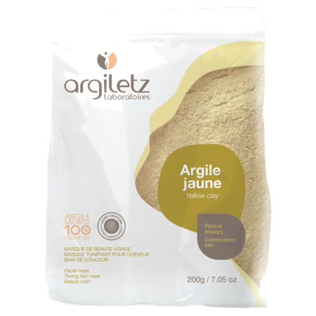 Argiletz argile jaune poudre ultraventilee, 200 g