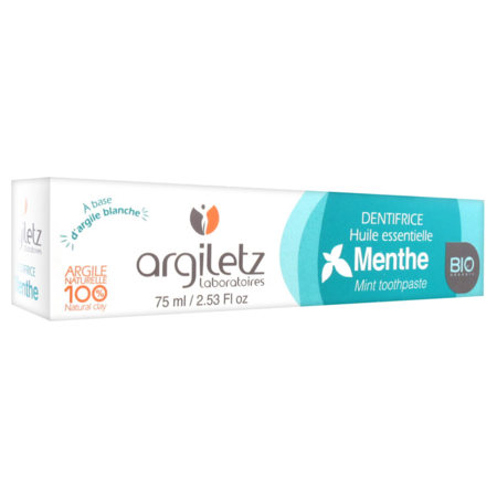 Argiletz dent bio menthe 75ml 