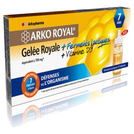 Arko royal defenses naturelles adulte dose, 7 x 10 ml
