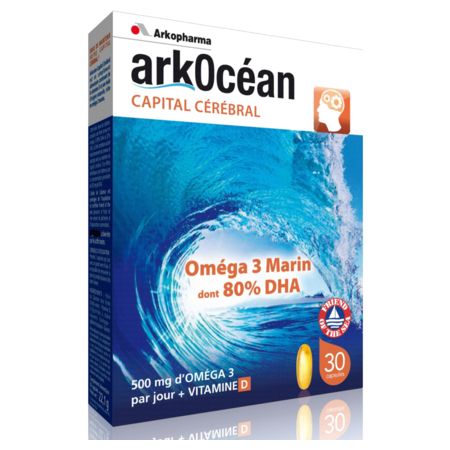 Arkopharma arkocéan oméga 3 marin - 60 capsules