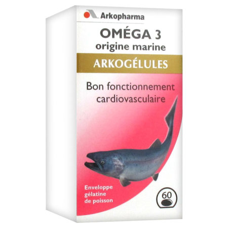 Arkogelukes omega 3 marine caps fl/60