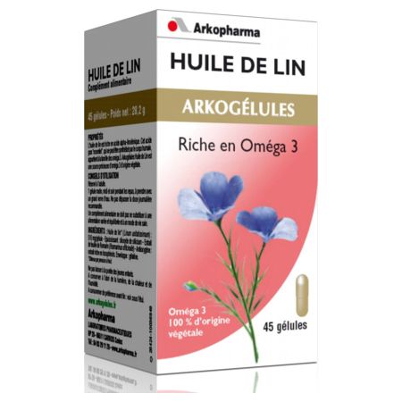 Arkopharma arkogélules huile de lin