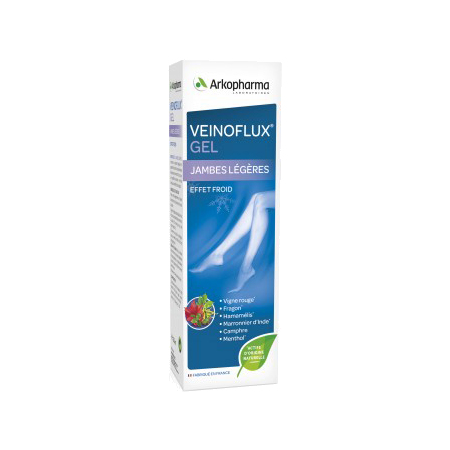 Arkopharma Veinoflux Gel Jambes Légères Effet Froid, 150 ml