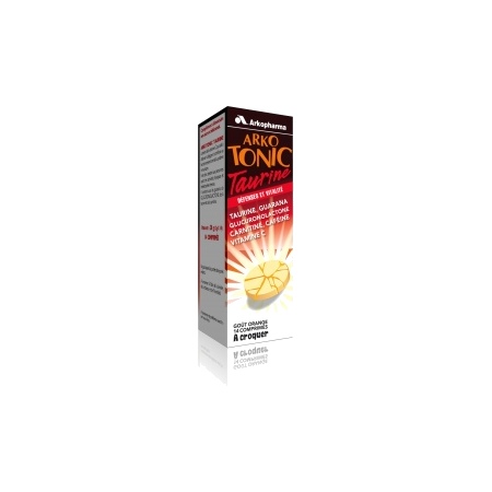 Arkotonic taurine orange comprime a croquer 10