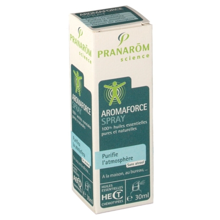Pranarôm aromaforce spray purifie l'atmosphère - 30 ml