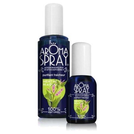 Aromaspray menthe niaouli purif fraich spray, spray de 100 ml