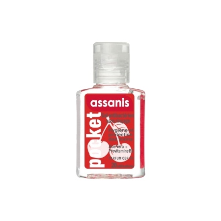 Assanis gel antibactérien pocket parfum cerise - 20ml