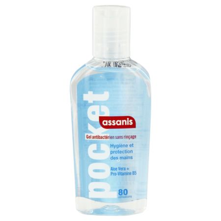 Assanis gel antibactérien - 80ml