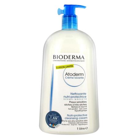 Bioderma atoderm crème lavante 1000ml