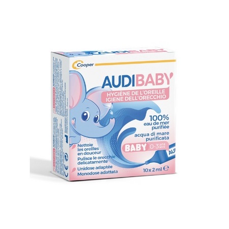 Audibaby Hygiène de l'oreille, 10x2ml