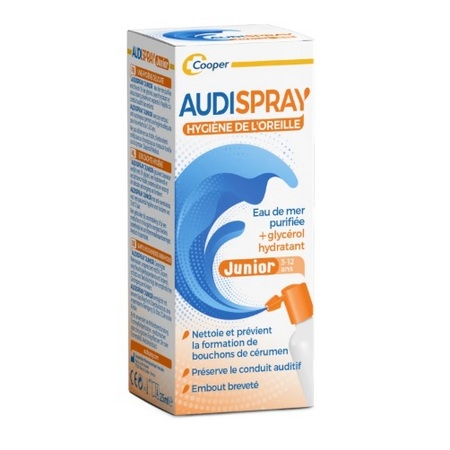 Audispray Junior Hygiène de l'oreille, 25 ml