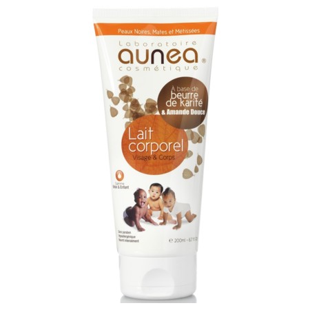 Aunea - lait corporel visage & corps 200ml