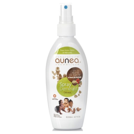 Aunea - spray démêlant cheveux bébé enfant 200ml 