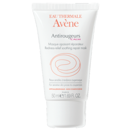 Avène anti rougeurs calm masque apaisant réparateur, 50 ml