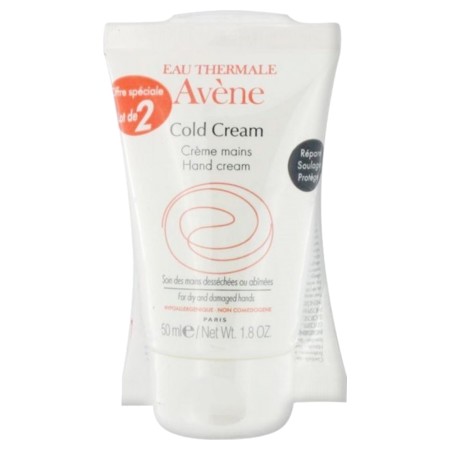 Avene cold cream mains, 2 x 50 ml