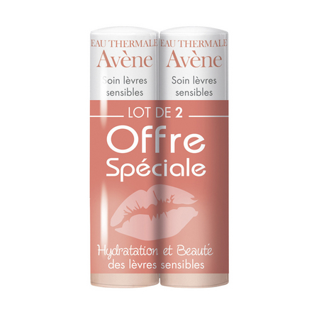 Avène Duo Soin Lèvres, 2 x 4g