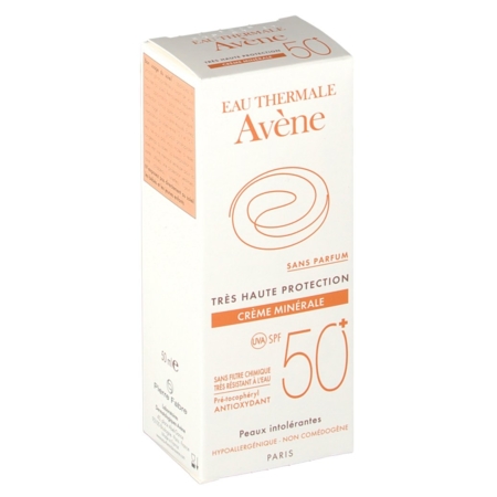 Avène crème minérale solaire spf 50+ - 50 ml