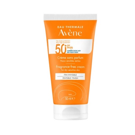 Avène Solaire Crème Solaire SPF50+ sans parfum, 50 ml