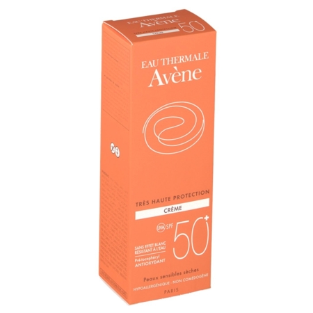 Avene solaire creme spf 50+, 50 ml de crème dermique