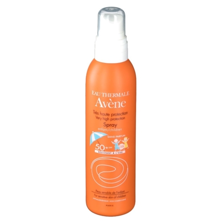 Avène spray enfant solaire spf 50+, spray de 200 ml