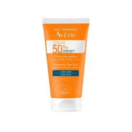 Avène Solaire Fluide SPF 50+ sans parfum, 50 ml