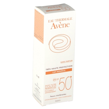 Avène lait minéral spf 50+ - 100 ml