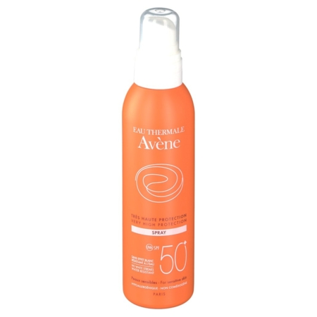 Avene solaire spray spf 50+, spray de 200 ml