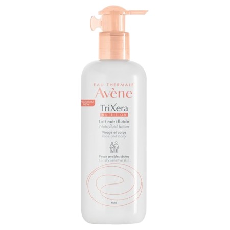 Avene trixera nutrition lait nutri-fluide flacon pompe de 400 ml