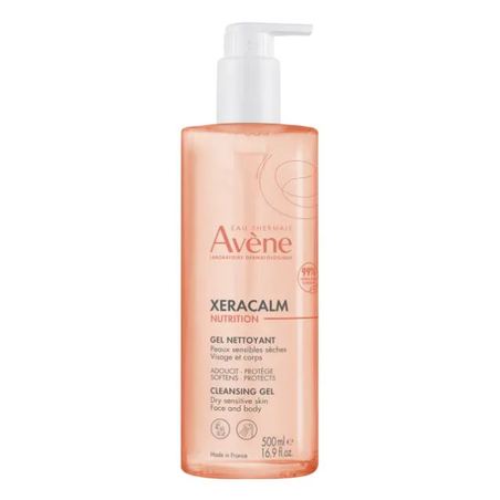 Avène Xeracalm Nutrition Gel Nettoyant, 500ml