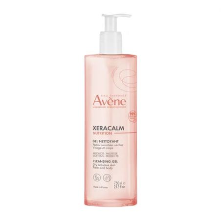 Avène Xeracalm Nutrition Gel Nettoyant, 750ml