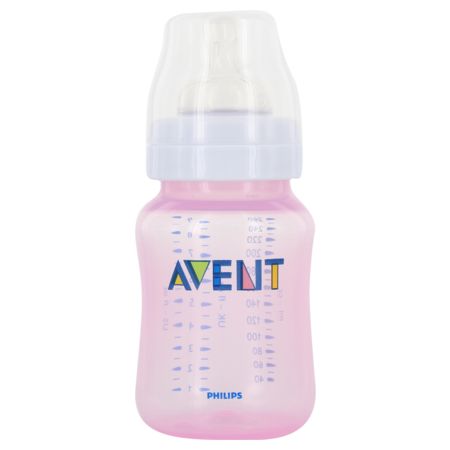 Avent biberon polypropylene rose 260 ml