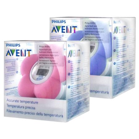 Avent thermometre numerique bain chambre rose