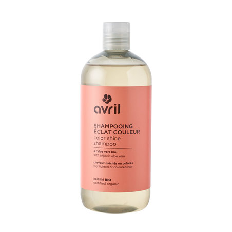 Avril Shampooing Éclat Couleur Certifié Bio, 500 ml