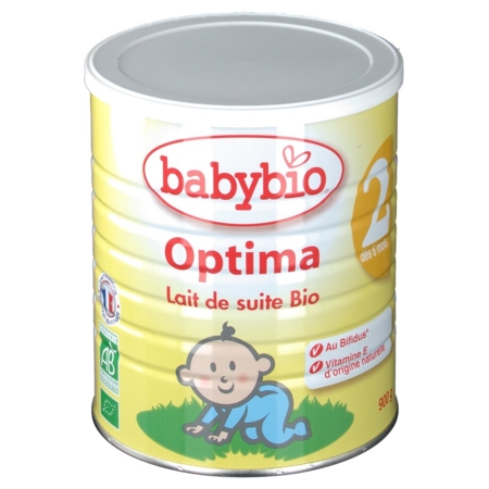 Babybio 2 optima poudre, 900 g