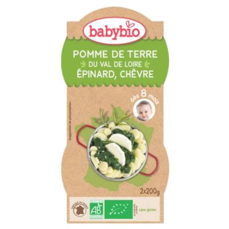 Babybio bols pdt epinard chevre