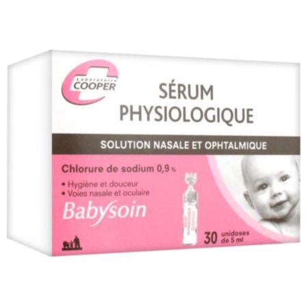 Babysoin sérum physiologique Cooper