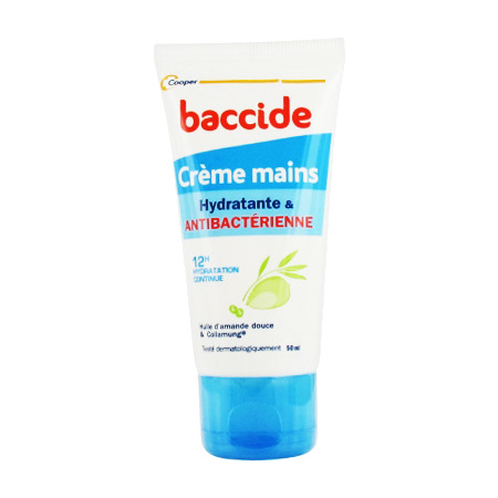 Baccide Crème Mains Hydratante & Antibactérienne, 75 ml