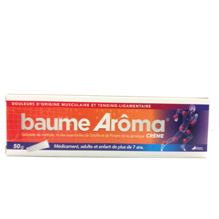 Baume aroma, tube de 50 g de crème dermique