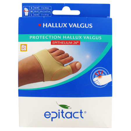 Epitact bandage hallux valgus epithel  26 gm 42/45 taille l - 1 unité