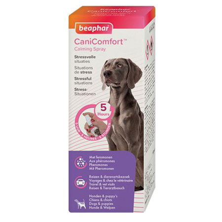 Beaphar CaniComfort Spray Calmant pour Chien, 60 ml