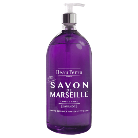 Beauterra Savon de Marseille lavande, 1 L