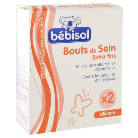 Bébisol bouts de sein extra fins, x2