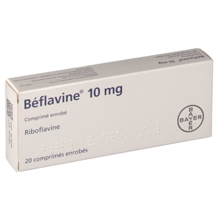 Beflavine 10 mg, 20 comprimés enrobés