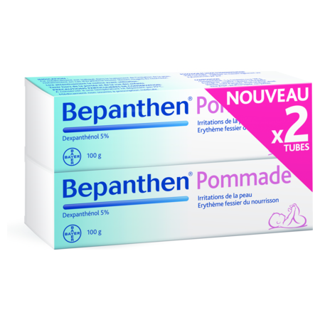 Bepanthen 5% pommade 100g - Lot de 2