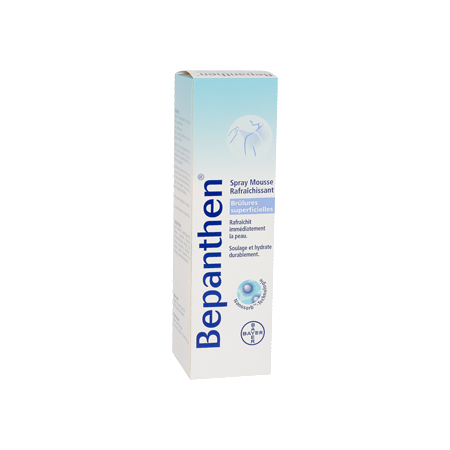 Bepanthen spray mousse rafraichissant, spray de 75 ml