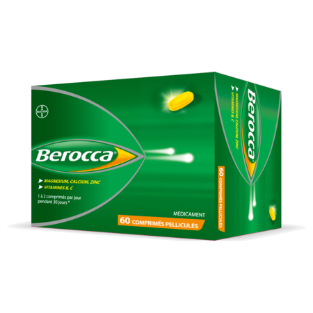 Berocca boîte de 60 comprimés