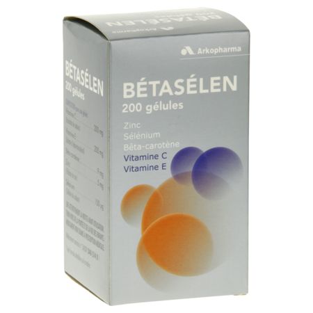 Betaselen, 200 gélules