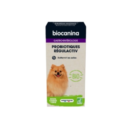 Biocanina Probiotiques Régulactiv Petit Chien Bio